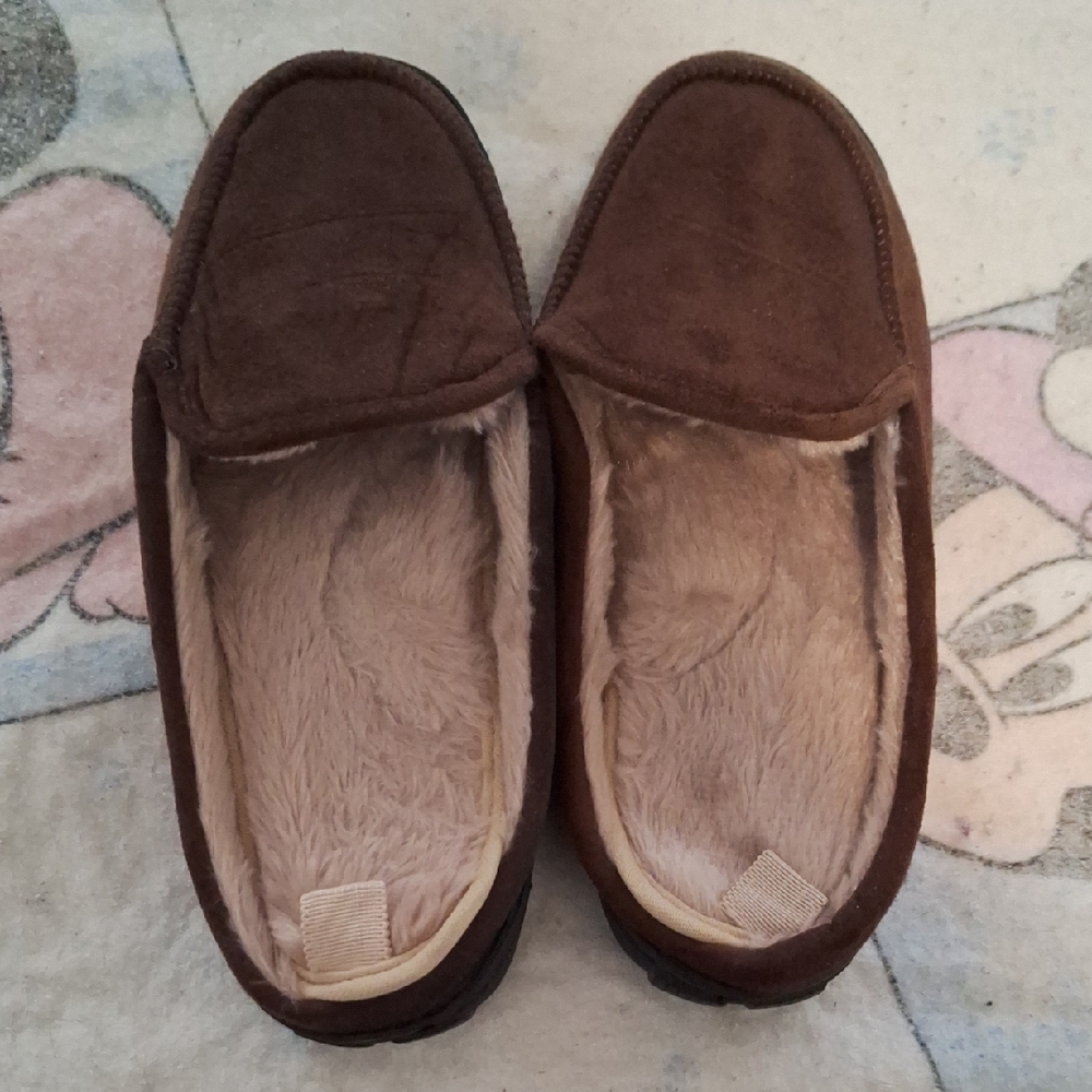 Cozy Brown Men's Slip-On Loafers